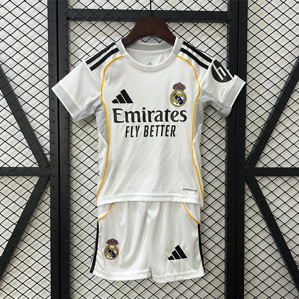 Camiseta Real Madrid 1ª Niño 2025/26